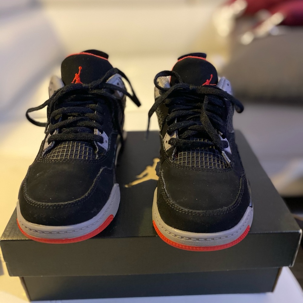 Air Jordan Bred 4 sz-1Y